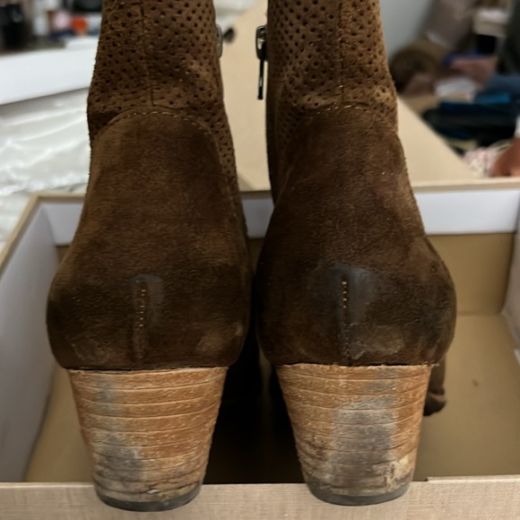 Kork-Ease Sherrill Rust (Siena) Suede Ankle Boot - Picture 2 of 10